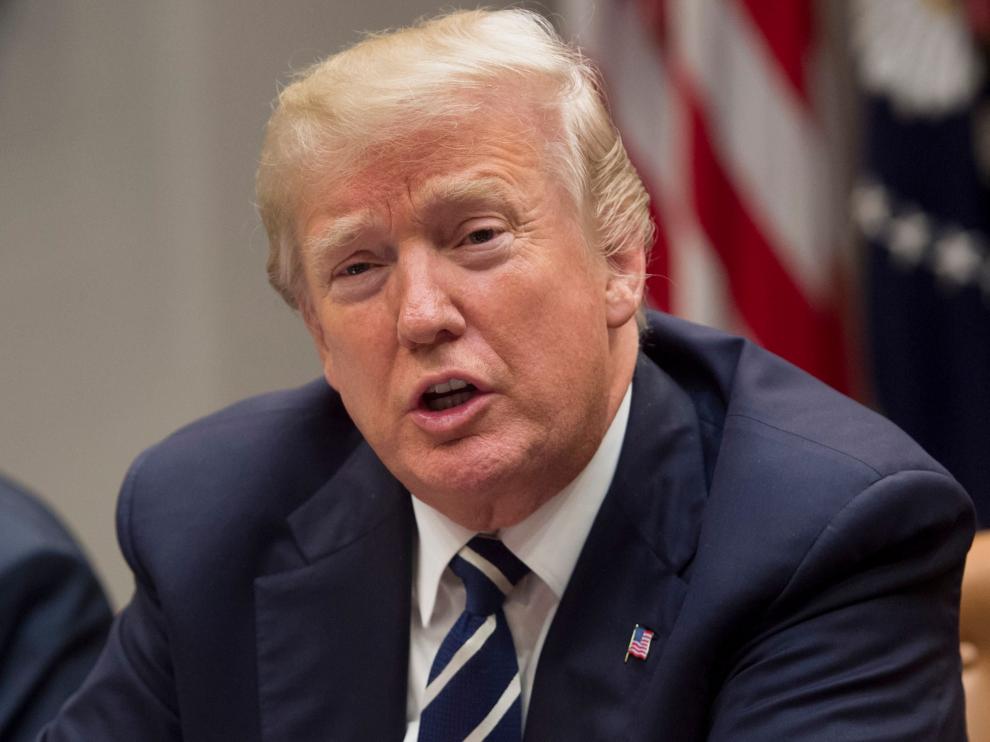 El presidente de Estados Unidos, Donald Trump.