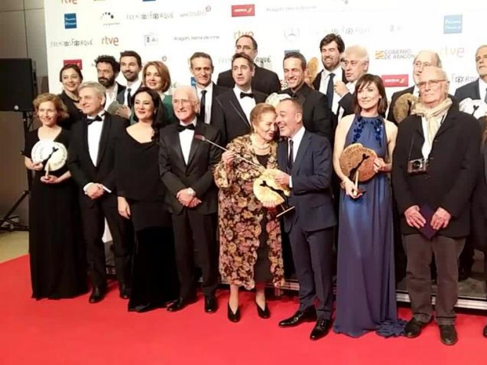 Emoción y alegría entre los premiados de los premios