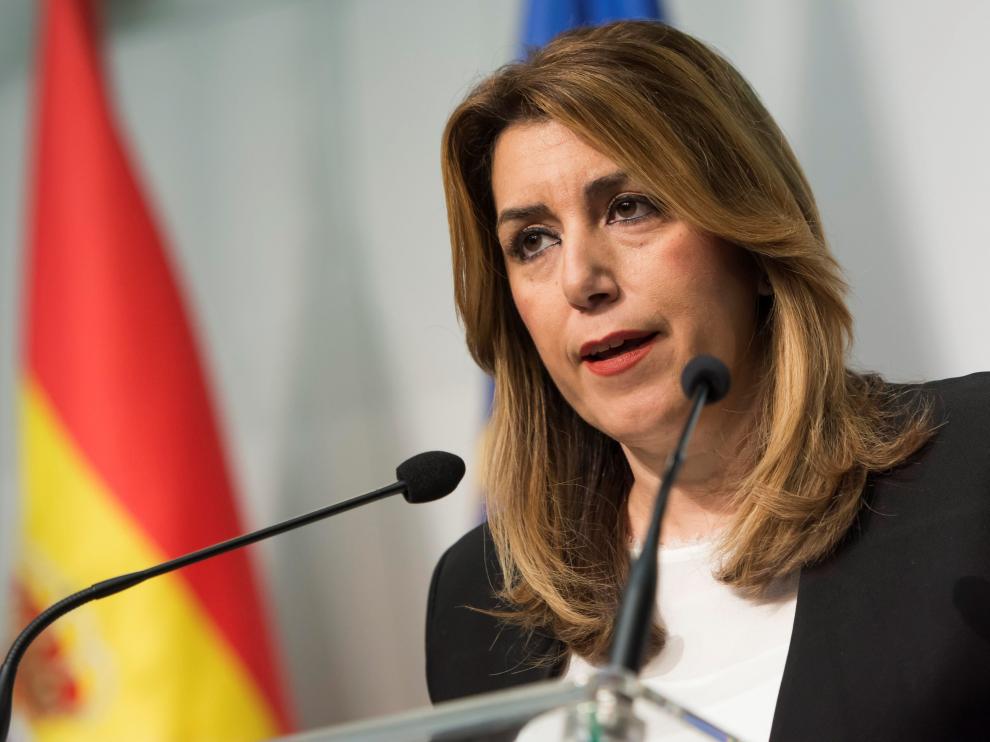 Susana Díaz planta a Pedro Sánchez al no asistir a la escuela del PSOE en Madrid