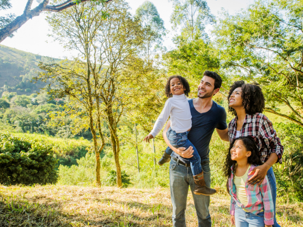 Las actividades familiares en un entorno natural se dan en mayor medida a partir de la primavera.