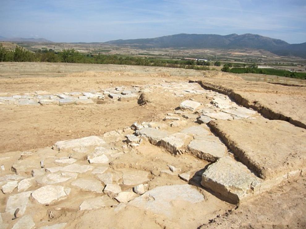 Imagen de las ruinas de Segeda.