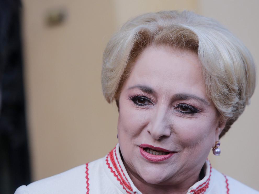 Viorica Dancila, designada primera ministra de Rumanía.