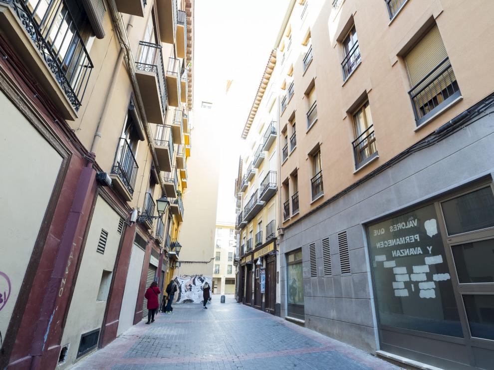 Los hechos han ocurrido en un edificio de la calle de Prudencio en el Casco Histórico de Zaragoza.