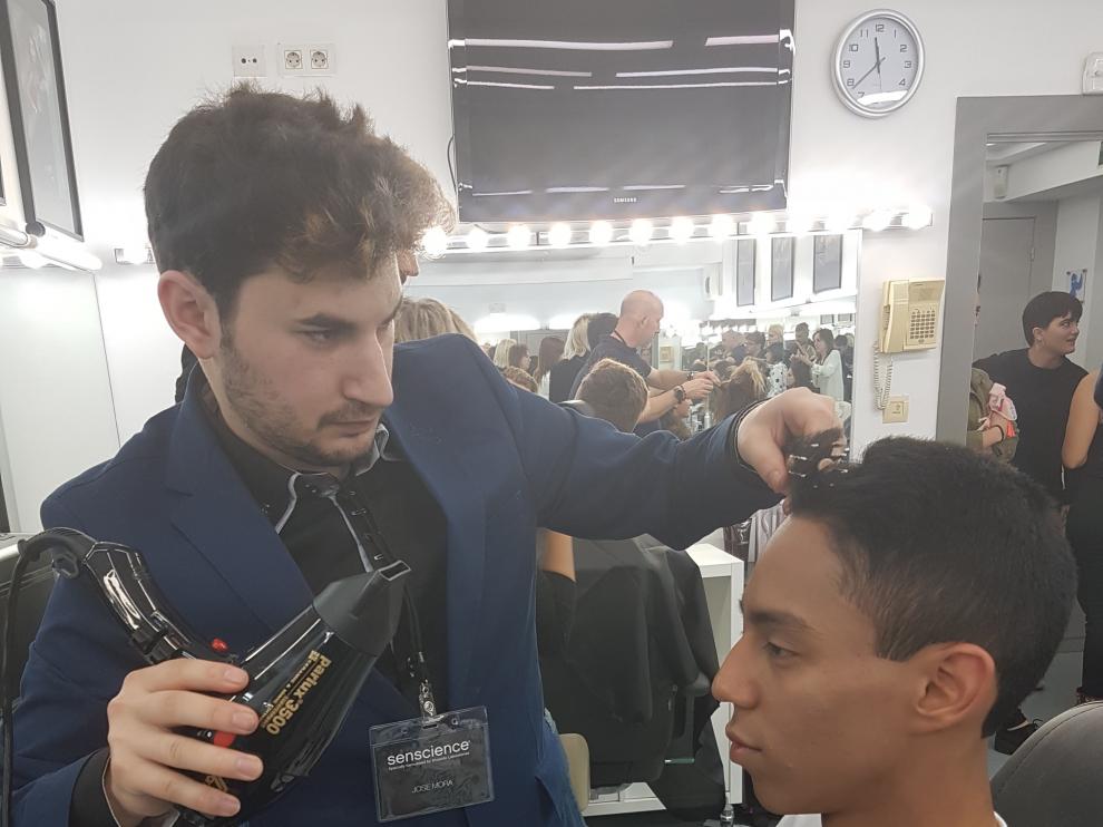 José Julián Mora, en la Bridal Fashion Week de Barcelona