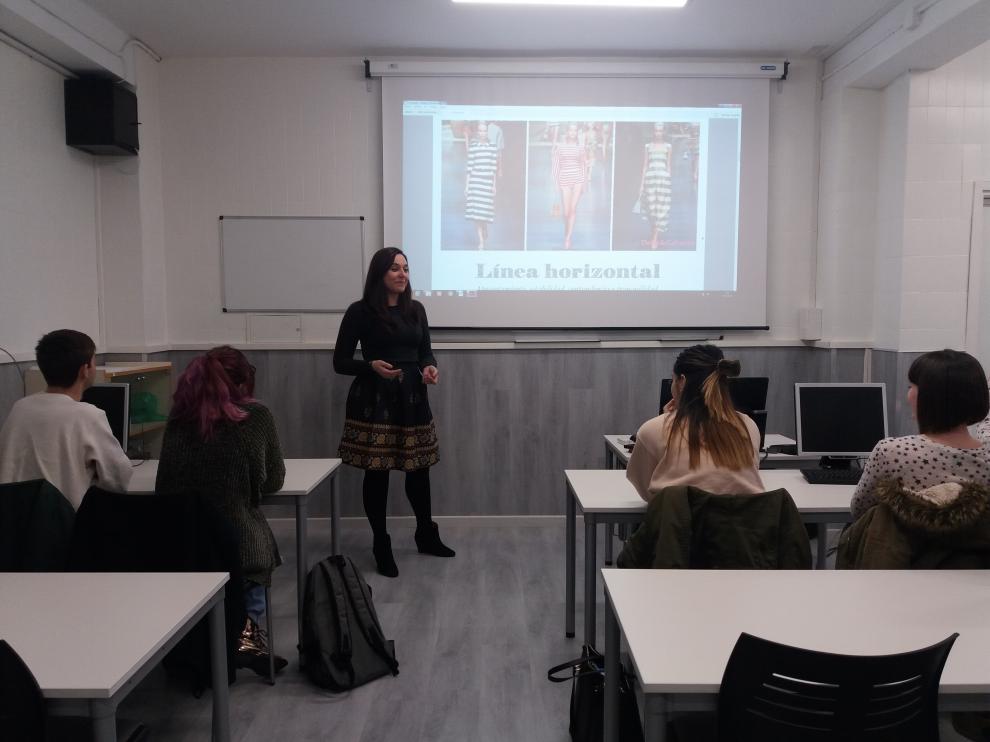 Un momento del curso de 'Personal shopper'