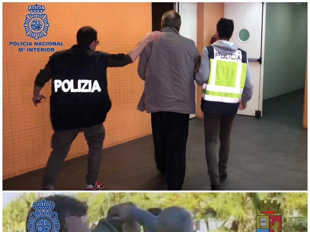 Pellegrinetti, detenido en Alicante