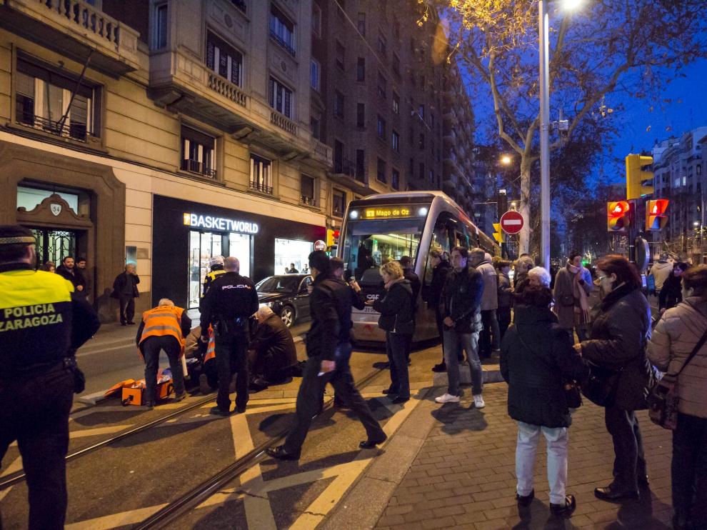 El último accidente mortal se registró el sábado 20 de enero en el cruce de Dato con la Gran Vía zaragozana.