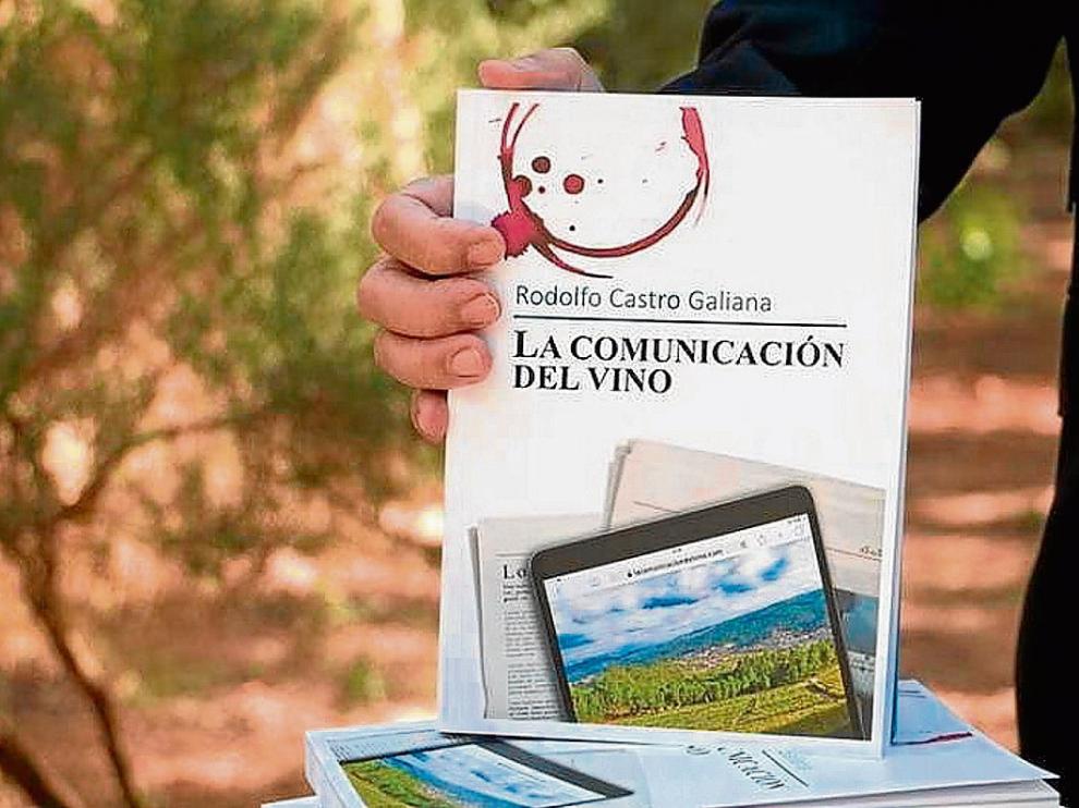 Portada del libro 'La comunicación del vino', de Rodolfo Castro Galiana.