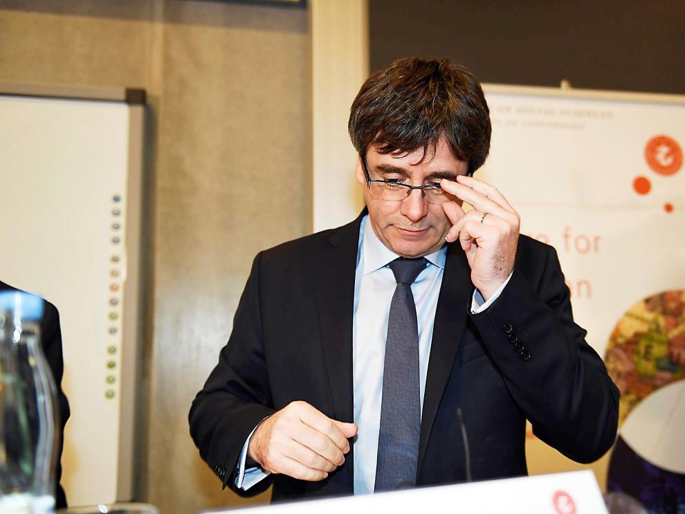 Puigdemont, en Copenhague.