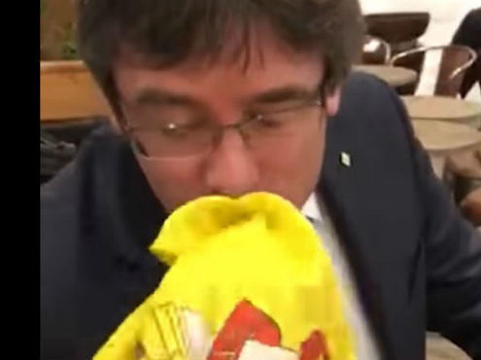 Un fotograma del vídeo