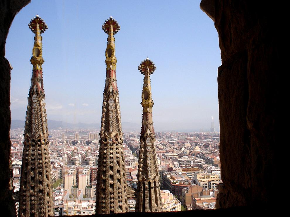 Barcelona, desde la Sagrada Familia.