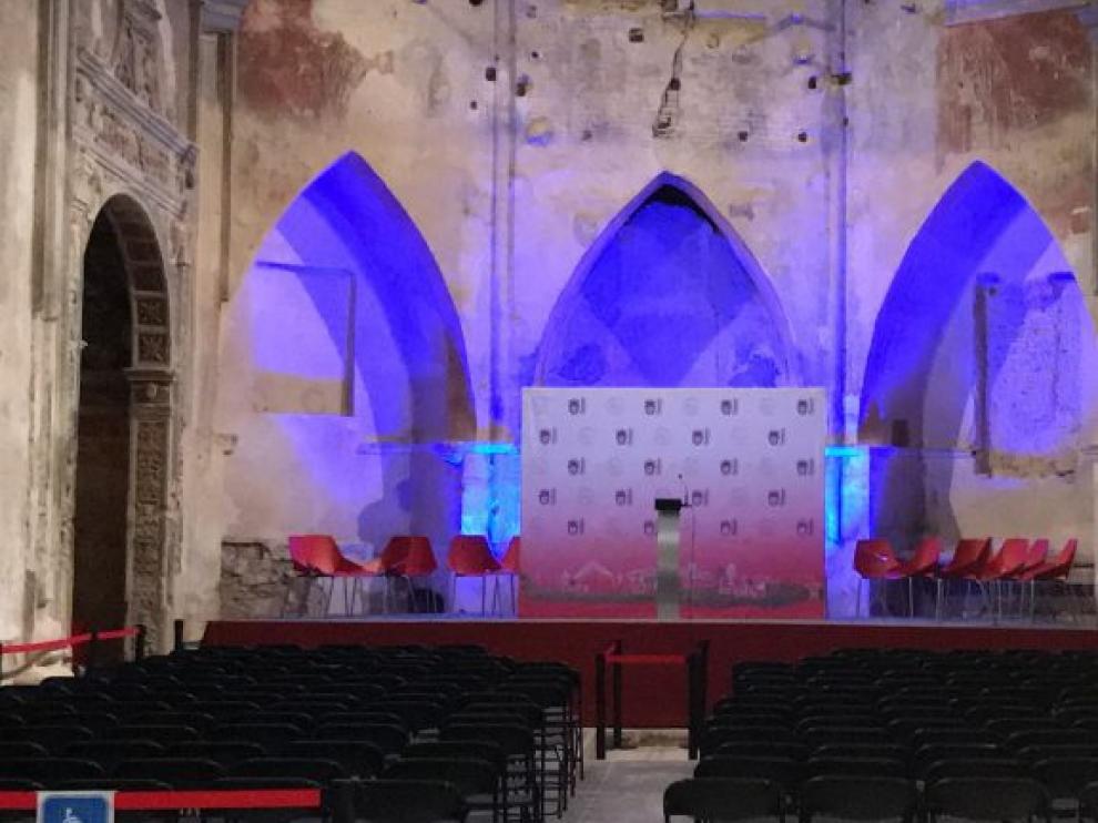 Interior de El Piquete tras su restauración.