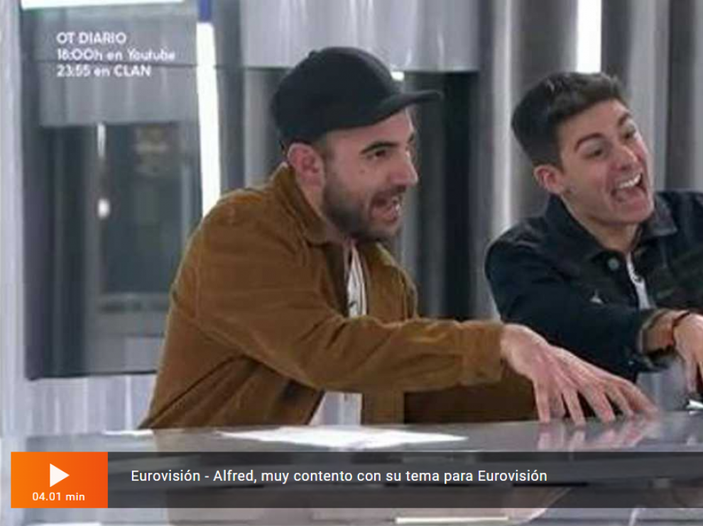 Nil Moliner y Alfred ensayan juntos 'Que nos sigan las luces' por primera vez
