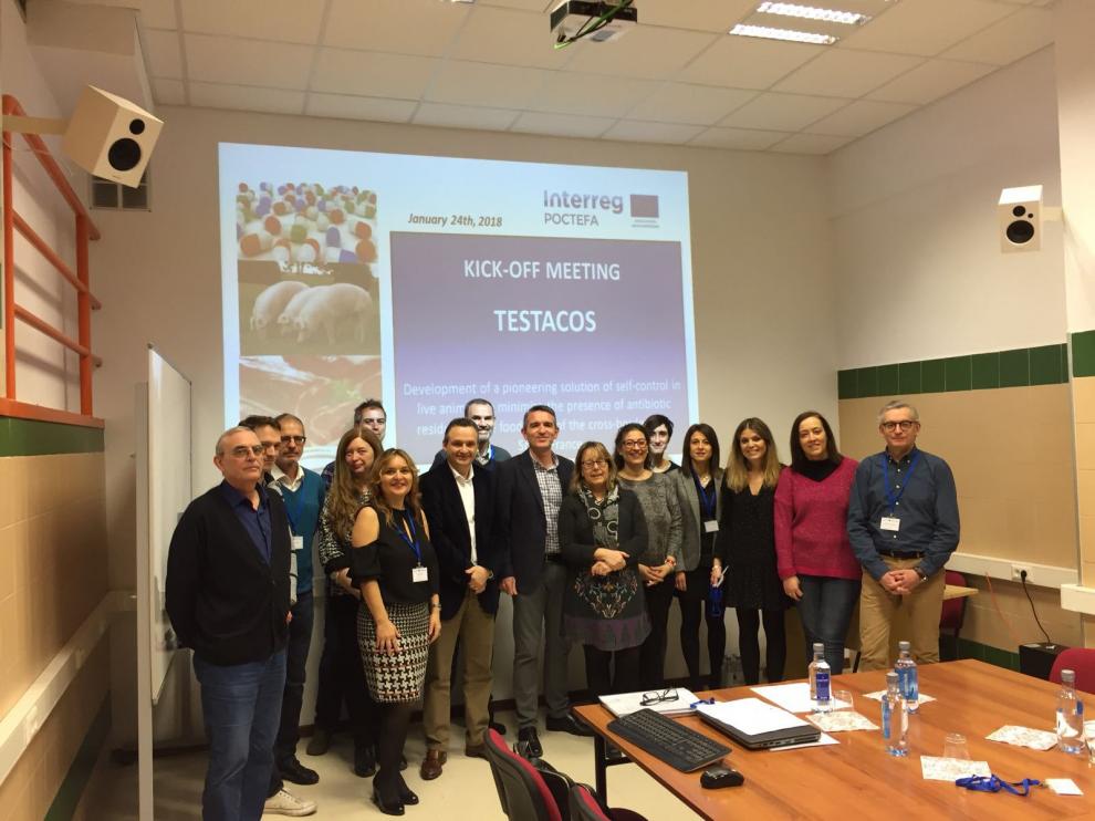 La reunión del lanzamiento del proyecto con todos los representantes de las diferentes entidades que participan