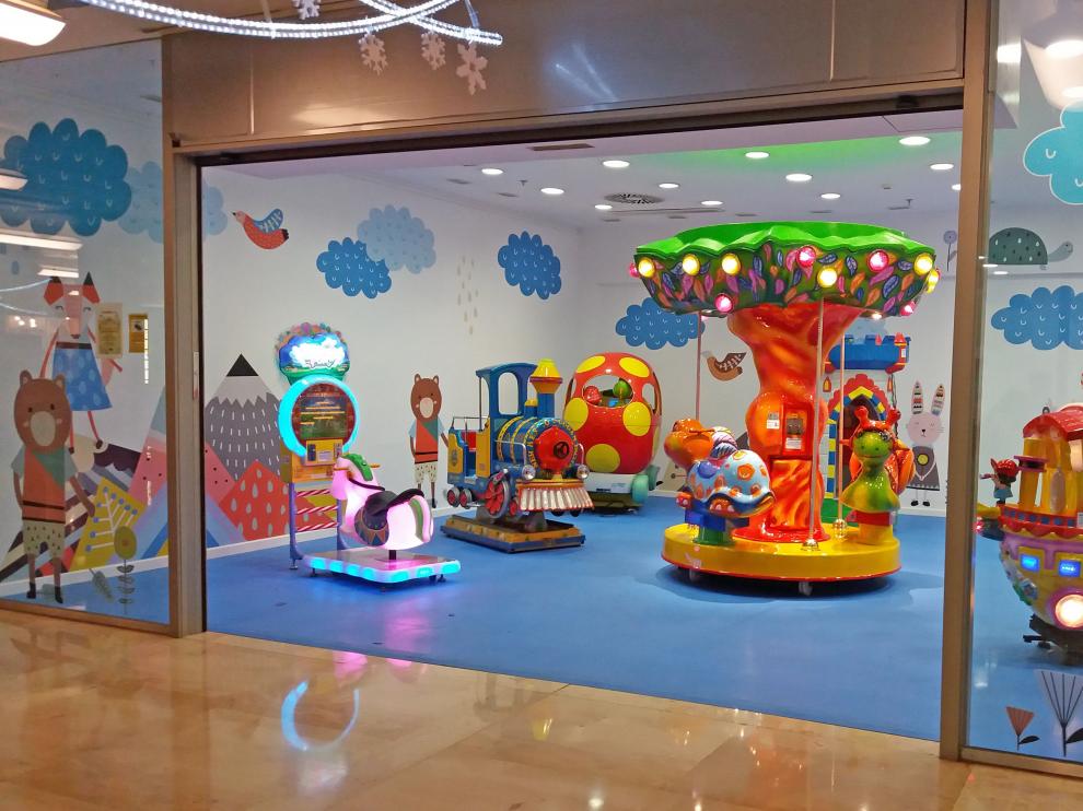 Imagen de la nueva zona infantil estrenada recientemente.