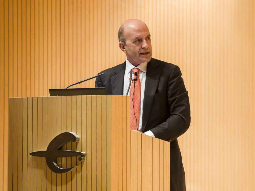 José Antonio Zarzalejos en una conferencia impartida en el año 2016.