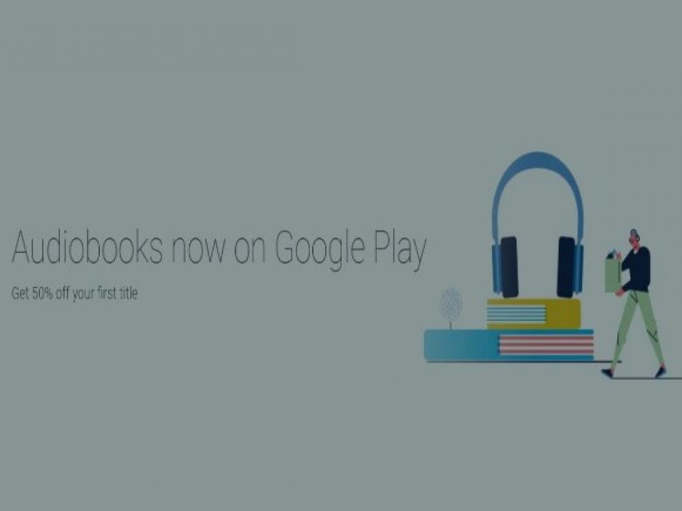 Google vende ya audiolibros en su tienda online Google Play