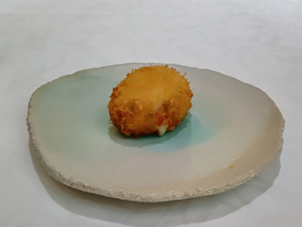 Imagen de la mejor croqueta de jamón del mundo, de Miguel Carretero.