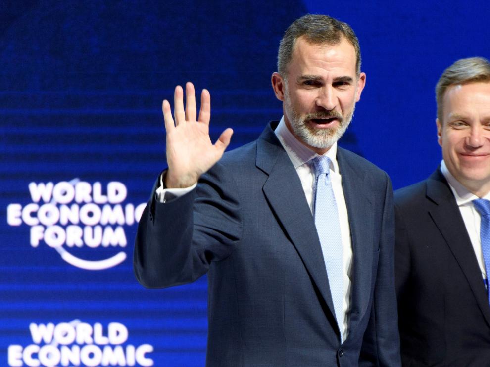 Felipe VI, en el Foro Económico.