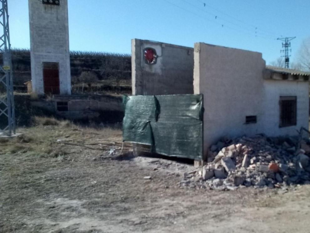 Pozo cercano al campo de golf donde se va a acometer la limpieza.