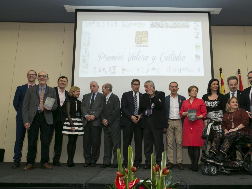Guillermo Fatás dedica a la Universidad el Premio Valero