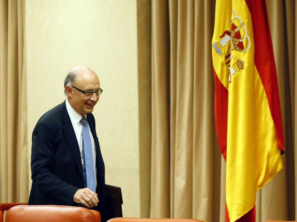 El ministro de Hacienda, Cristóbal Montoro.