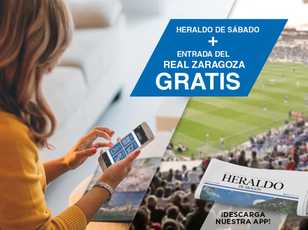 HERALDO DE ARAGÓN le invita a ver al Real Zaragoza