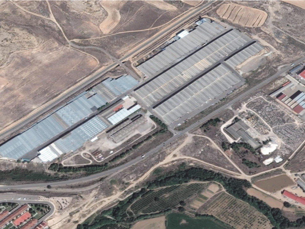 El Plano-Las Canales, el polígono industrial de María de Huerva.
