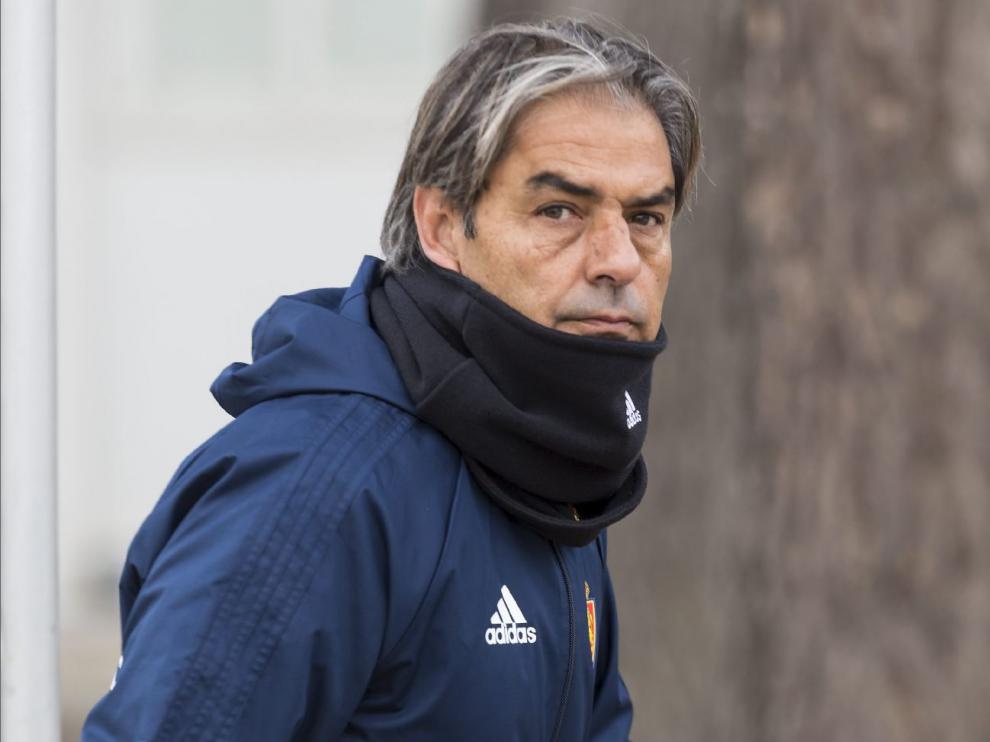 Natxo González, en la Ciudad Deportiva.