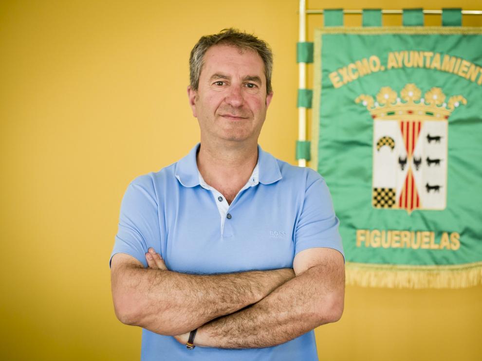 El alcalde de Figueruelas, el popular Luis Bertol.