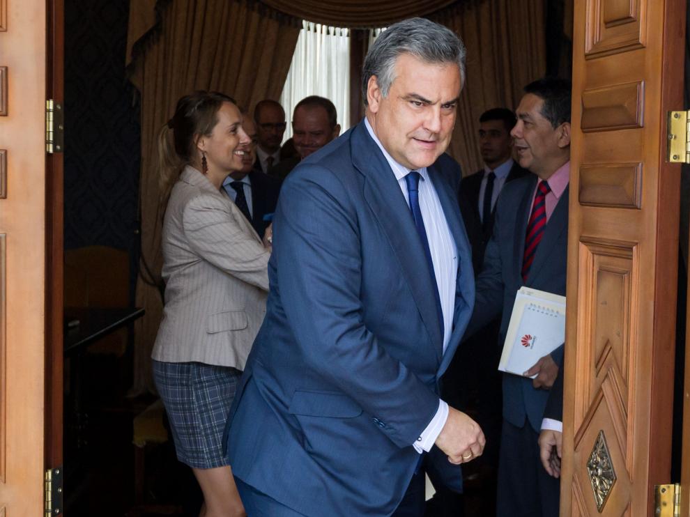 El embajador de España en Venezuela, Jesús Silva.