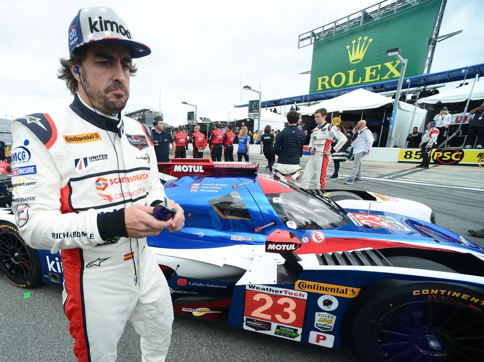Fernando Alonso, este sábado.