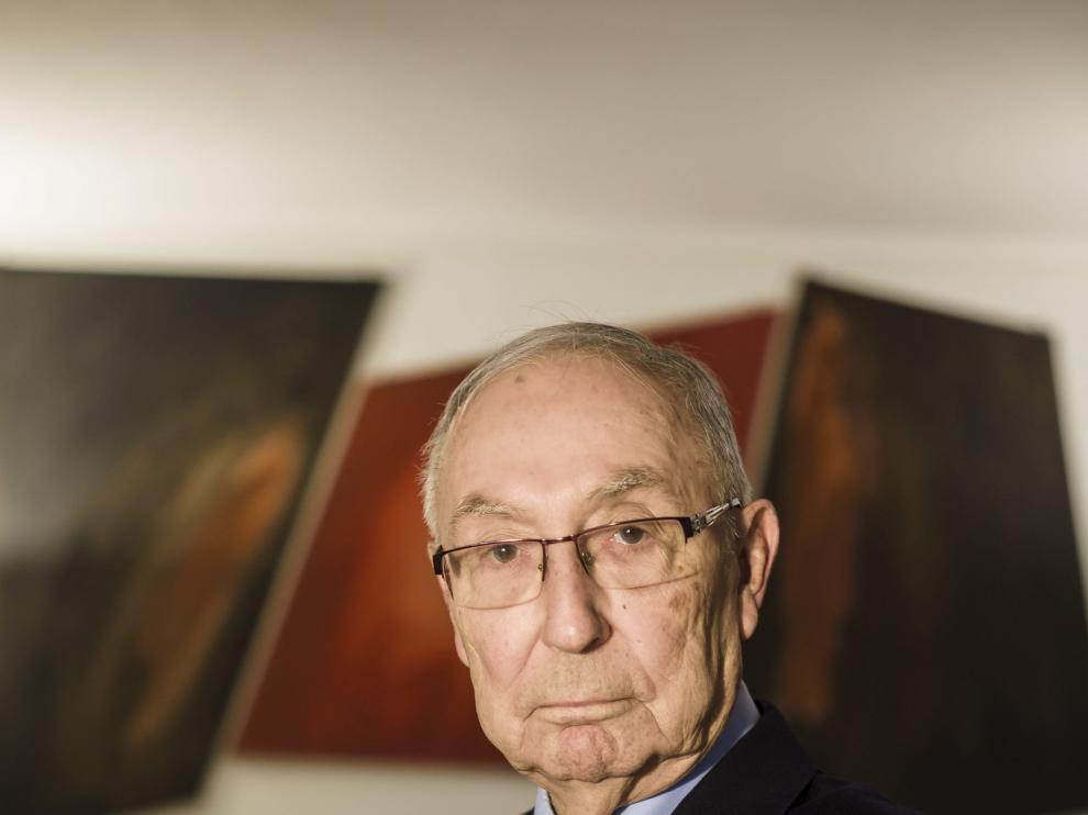 José Ramón Lasuén, en su despacho.