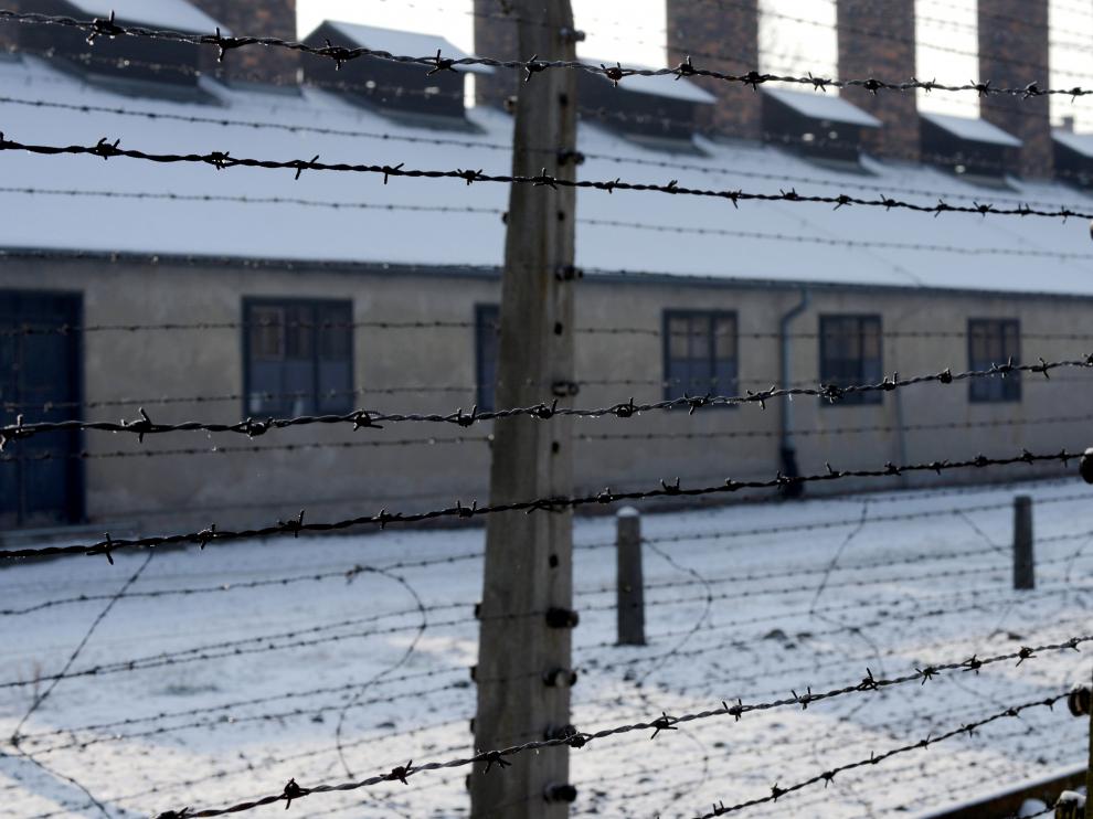 Fotografía del campo de exterminio nazi de Auschwitz (Birkenau)