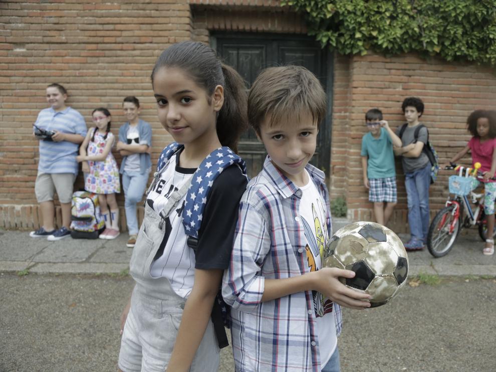 Los nueve niños que forman parte del reparto fueron elegidos entre más de 3.000 aspirantes.