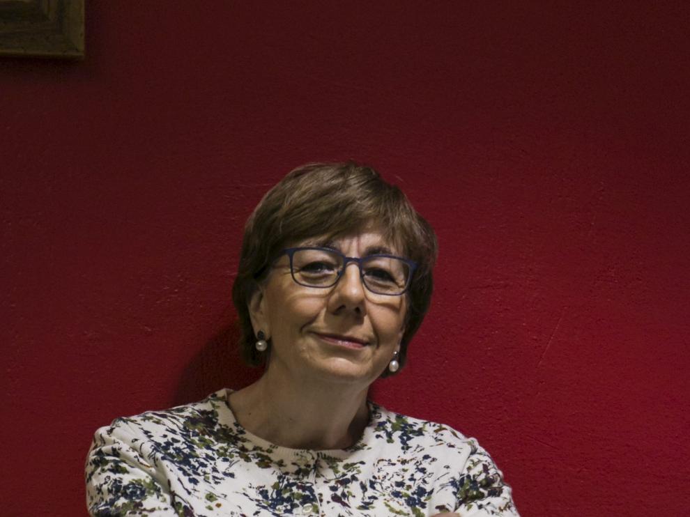 Isabel Oliván ha estudiado el monasterio de Cogullada.