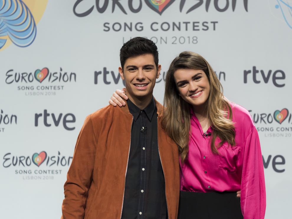 Alfred junto a Amaia, ganadora de 'Operación Triunfo'.
