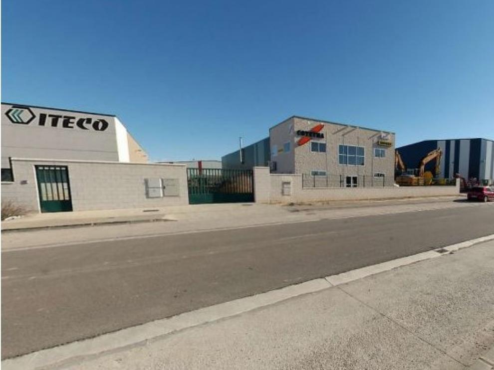 Imagen del polígono industrial de Llanos de la estación.
