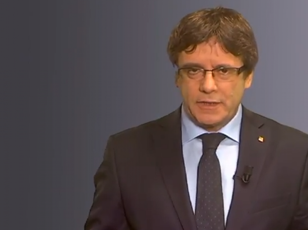 Puigdemont lanza un mensaje a través de las redes sociales