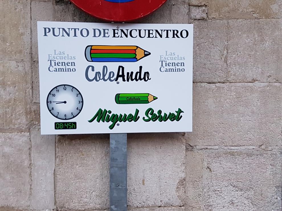 Cada centro tiene trazada su ruta escolar segura.