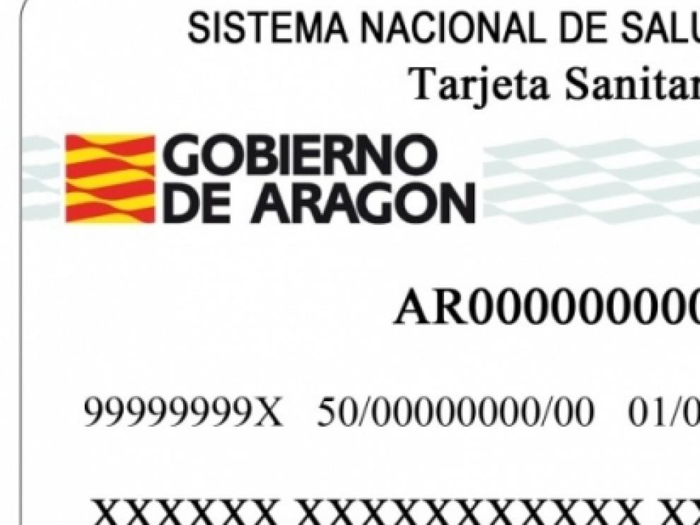 Modelo de una Tarjeta Sanitaria