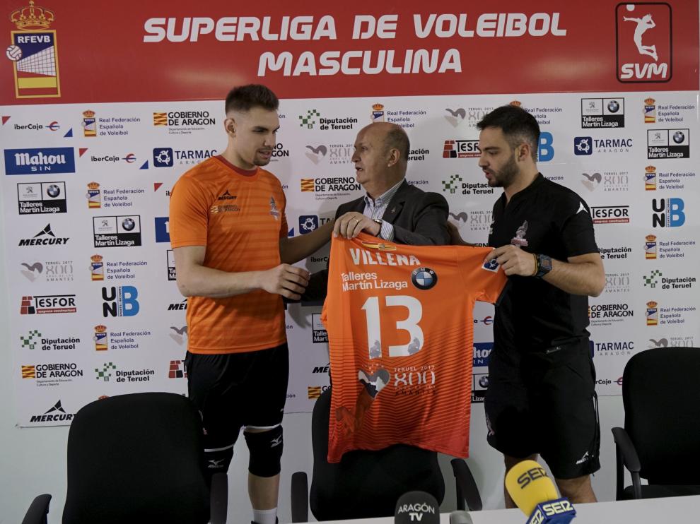 De Izquierda a derecha, Andrés Villena, Carlos Ranera y Miguel Rivera