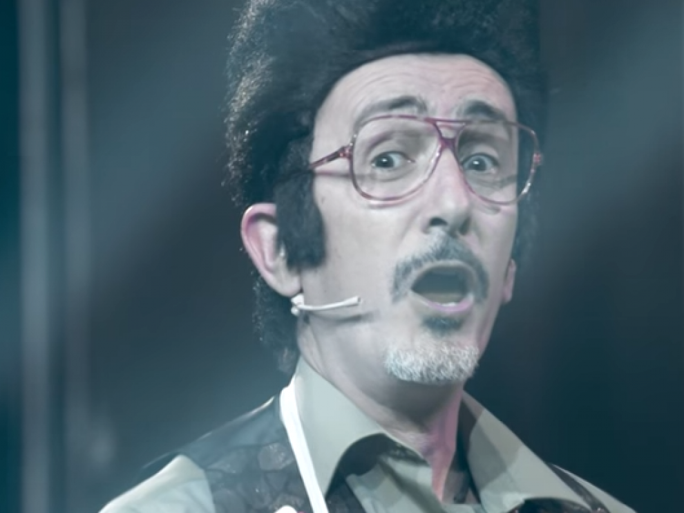 Momento de la actuación de Chikilicuatre