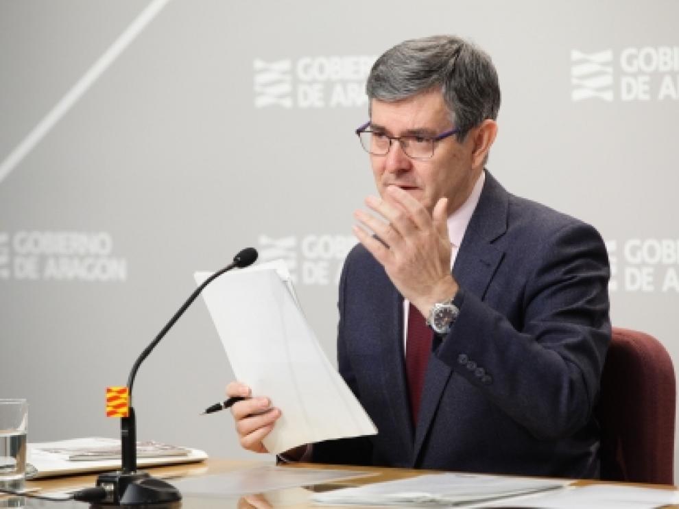 El consejero de Presidencia, Vicente Guillén.