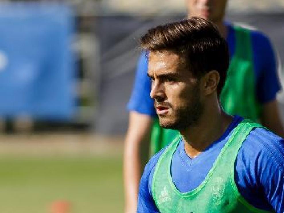 Javi Ros, en la Ciudad Deportiva.