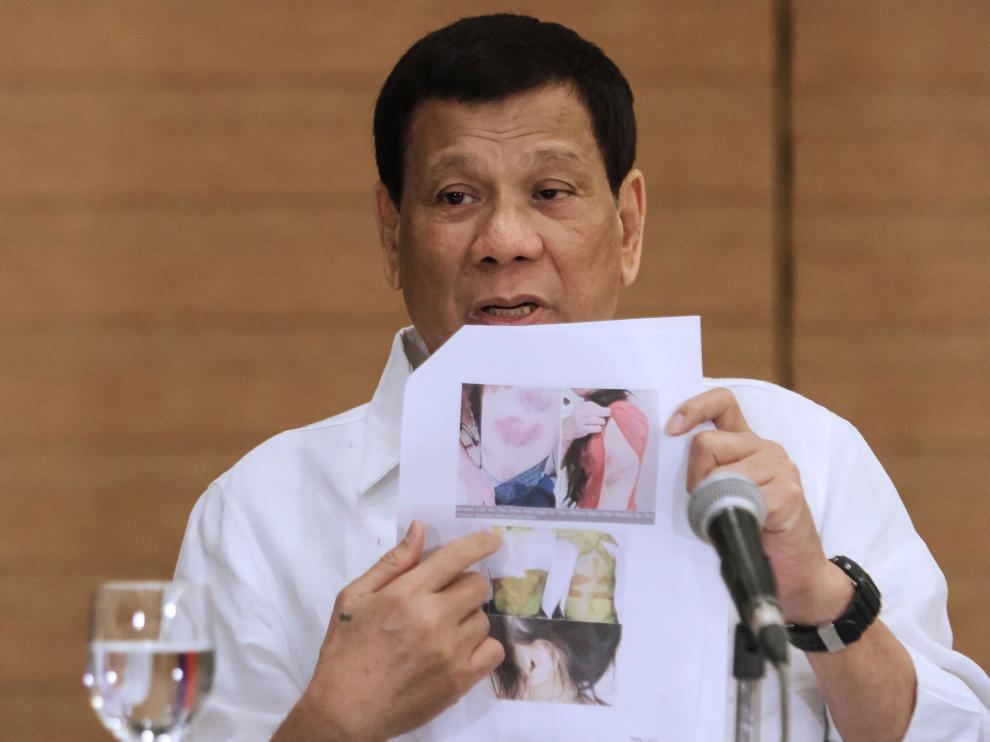 El presidente de Filipinas, Rodrigo Duterte