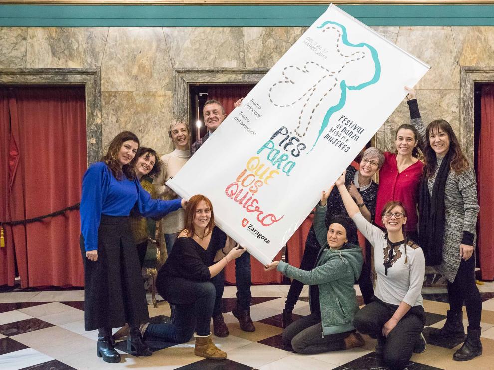 El festival 'Pies para qué los quiero' ha sido organizado y coreografiado por mujeres.