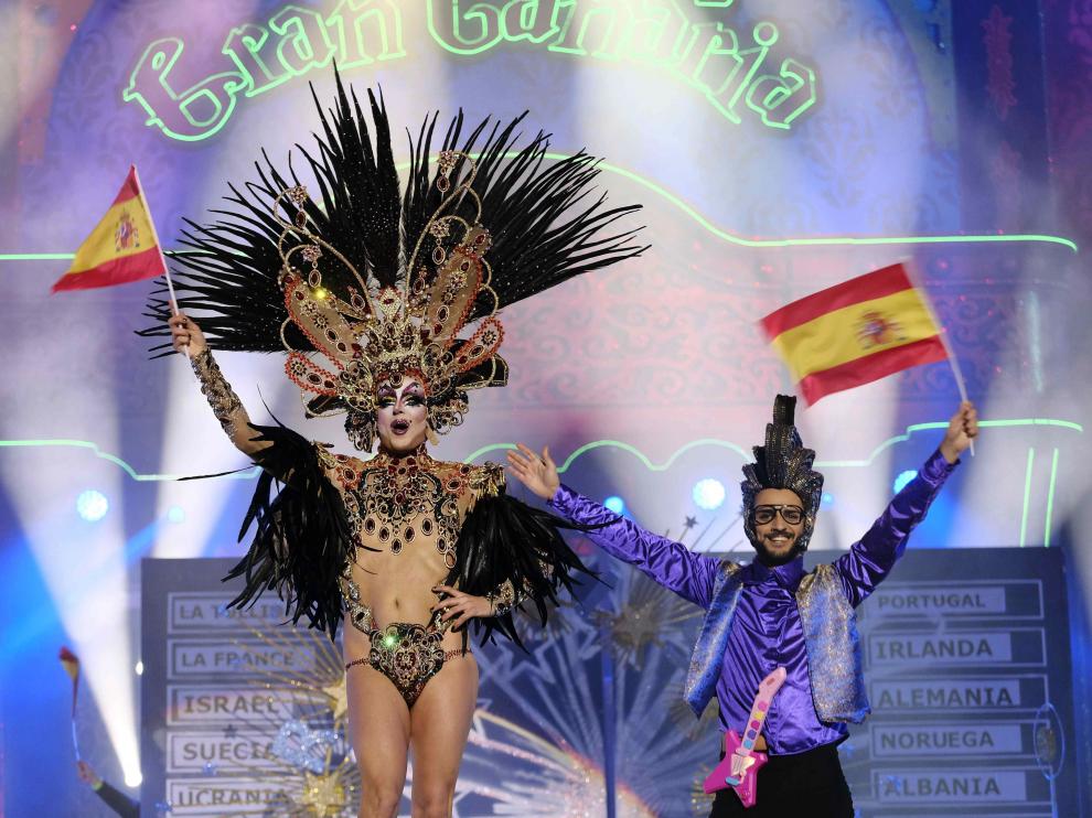 La ganadora, la drag 'La Tullida'