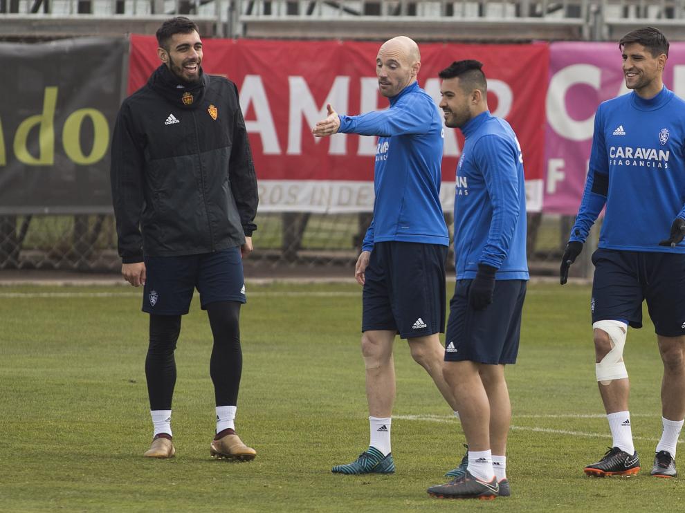 Entrenamiento del Real Zaragoza