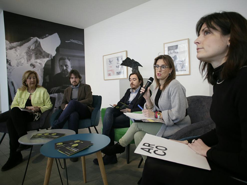Presentación del pabellón de Aragón en ARCO.